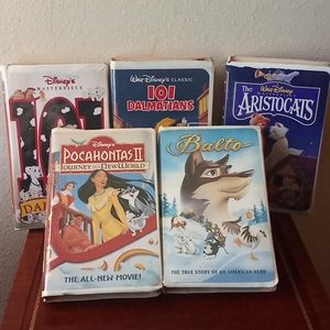 Disney VCR Tapes